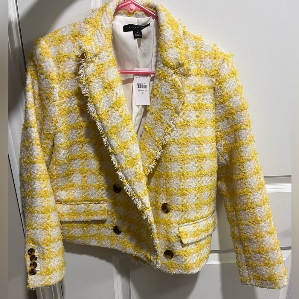 Ann Taylor Tweed Jacket